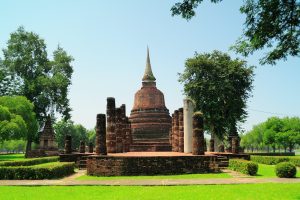 Sukhothai Historical Park, Sukhothai Province, Thailand